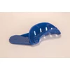 Picture 5/11 -Impression Tray, plastic, blue, with perforations and  grips, 1pc - in several sizes