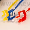 Picture 6/7 -Dental Clips For Bibs, 1pc, plastic type, in several colors