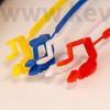 Picture 6/7 -Dental Clips For Bibs, 1pc, plastic type, in several colors