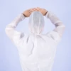 Imagine 4/6 - Costum de protecție cu glugă, lavabil, 1 bucată, culoare: alb