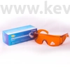 Kép 2/2 - Védőszemüveg, narancs, fotopolimerizációs lámpa fénye ellen véd