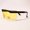 Picture 4/7 -Medical Safety Glasses, with black frame and yellow lenses