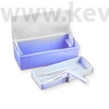 Kép 1/4 - Műszeráztató kád, 1 literes, 26,3 x 11,5 x 7,2 cm, kék