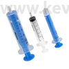 Picture 1/6 -Syringe, luer, 2,5 ml, 2-part, sterile, 100 pcs