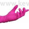 Kép 4/4 - Nitrylex® Pink/Magenta Kesztyű érzékeny bőrűek számára, latex- és púdermentes  (100db/doboz)