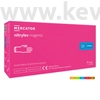 Kép 2/4 - Nitrylex® Pink/Magenta Kesztyű érzékeny bőrűek számára, latex- és púdermentes  (100db/doboz)