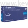 Picture 10/10 -NITRIL Gloves for sensitive skin, latex and powder free,blue, 100pcs, in several sizes