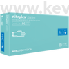 Nitrylex® green, mentazöld púdermentes nitril kesztyű, 100db/doboz