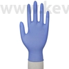 Kép 1/10 - NITRIL Kesztyű érzékeny bőrűek számára, latex- és púdermentes, kék, 100 db - többféle választható méretben 