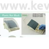 Picture 2/2 -Plastic Bur Block with 143 Holes, HP, RA and FG, not autoclavable, in butter color
