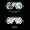Vírus elleni vagy játékfegyverek (NERF) elleni védőszemüveg, 1 db - többféle színben