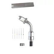 Set endo pentru scaler cu ultrasunete: cu vârf ES1, fișiere NiTi și cheie dinamometrică (Sirona)