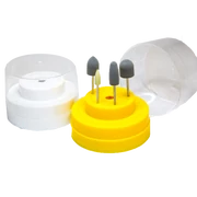 Fúrótartó, 60 lyukkal (10 FG+ 50 RA), 1db, műanyag, 121°C-ig autoklávozható -  többféle választható színben