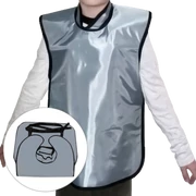 Lead apron for children, grey, 48x70 cm, thickness: 0.3 mm, for X-ray, 1 piece