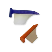 Wedges cu mâner lung, în 2 dimensiuni diferite, 50 bucăți (25-25)