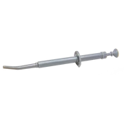 Amalgám pisztoly, műanyag, enyhén hajlított, 1 db, szürke