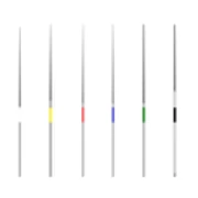 Endodonciai Nikkel-Titán tű depurátor fejbe, 15-40, 6db