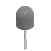 Fogsoros gumipolírozó, 12 db, HP, sötét szürke, kemény,15x17mm, szilikonból,széles lekerekített henger forma, 15-20 000 rpm