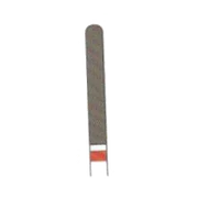 Carbide milling cutter, red, cross-cut, figure: cylinder