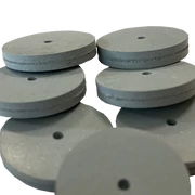Polizor pentru ceramică din silicon, gri, grosier, figură: roată, fără mandrină 22x3mm, ISO: 372 220, interval de viteză: 15-30000 rpm - 10 buc.