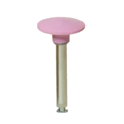 Szilikon polírozó, rózsaszín, lencse alakú, középkemény, RA, 1 db