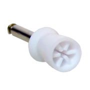 Polírozó gumi, fehér, kehely forma, 4 lamellás, 1 db