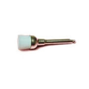 Polishing brushes, nylon, goblet shape, natural, RA, 1 piece