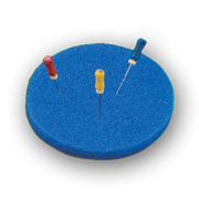 2 csomag (100 db) endo szivacs, kék, kerek, 50x8 mm