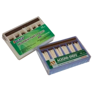 Paper points, 200 pcs, in several sizes, color coded  (Taper 0.02)