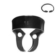 Rubber dam clamp, Ivory, type 8.15, for lower molars, 1 piece
