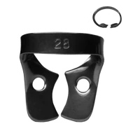 Kofferdam kapocs, Ivory, 8.28-as típus, alsó nagyőrlők, 1 db