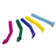 Suction cannulas, adult, green, plastic, autoclavable - 1pc.