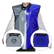Lead apron for children, 48x70 cm, thickness: 0.3 mm, for intraoral X-rays, 1 piece - in two different colours Lead apron for children, 48x70 cm, thickness: 0.3 mm, for intraoral X-rays, 1 piece - in two different colours