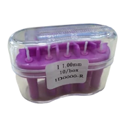 Üvegszálas csap, utántöltő, 1,0 mm-es méretben (lila), 10 db, FITSPOST