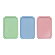 Tavă, nedividată, autoclavabilă, din plastic, albă, 20x10x2,5 cm, 1 buc