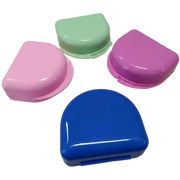 Műanyag dobozok, kerek, közepes, magas, nem átlátszó 10 db + 2 ajándék, - többféle választható színben