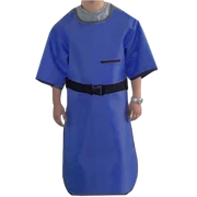 Lead Apron for X-Ray Protection, thickness 0.35mm, size: L, 60x90 cm, blue