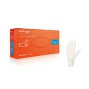 DERMAGEL COATED (XS) latex, powder-free gloves 100 pcs/box