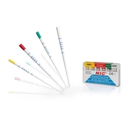 Paper tips W+ file (Waveone Gold) 100 pieces, sterile, colour-coded S-P-M-L