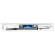 Bandă metalică imperforată pentru șlefuire cu diamant, 6 bucăți, 145 mm lungime, 6 mm lățime