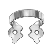 Symmetrical Clamp (winged clamp with flat horizontal "jaws", for small premolars), #2 type