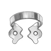 Symmetrical Clamp (winged clamp with flat horizontal "jaws", for small premolars), #2 type