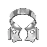 Symmetrical Clamp (winged clamp with flat horizontal "jaws", for large molars with pronounced contour height), #7 type