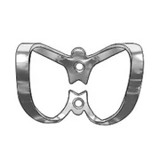 Anterior Clamp (winged "butterfly" clamp for anteriors), #9 type