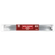 Coarse szemcseméretű, 150 mikron vastag fém polírozó csík, 5 db, 145 mm hosszú, 4 mm széles