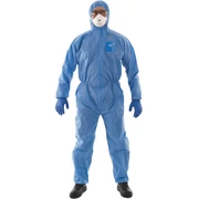 ANSELL AlphaTec 1500 Plus coverall with hood, blue