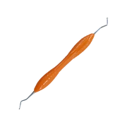 Kétvégű exkavátor narancs gumi markolattal, 1 db