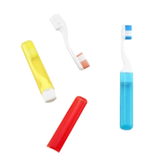 Utazó fogkefe, 1 db, többféle színben