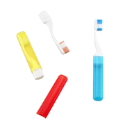 Travel toothbrush, 1 piece, in several colours