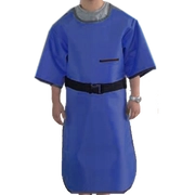 Lead Apron for X-Ray Protection, thickness 0.35mm, size: L, 60x90 cm, blue